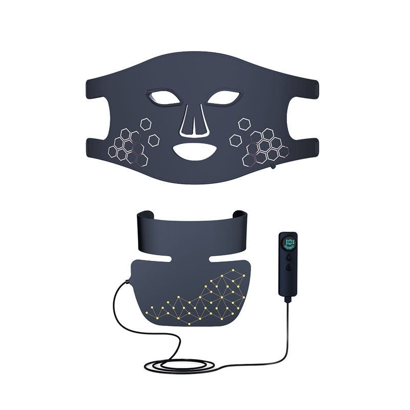 ELBO BEAUTY™ Professional Photon LED-Maske – 4-in-1 Skin Rejuvenation System für Gesicht & Hals
