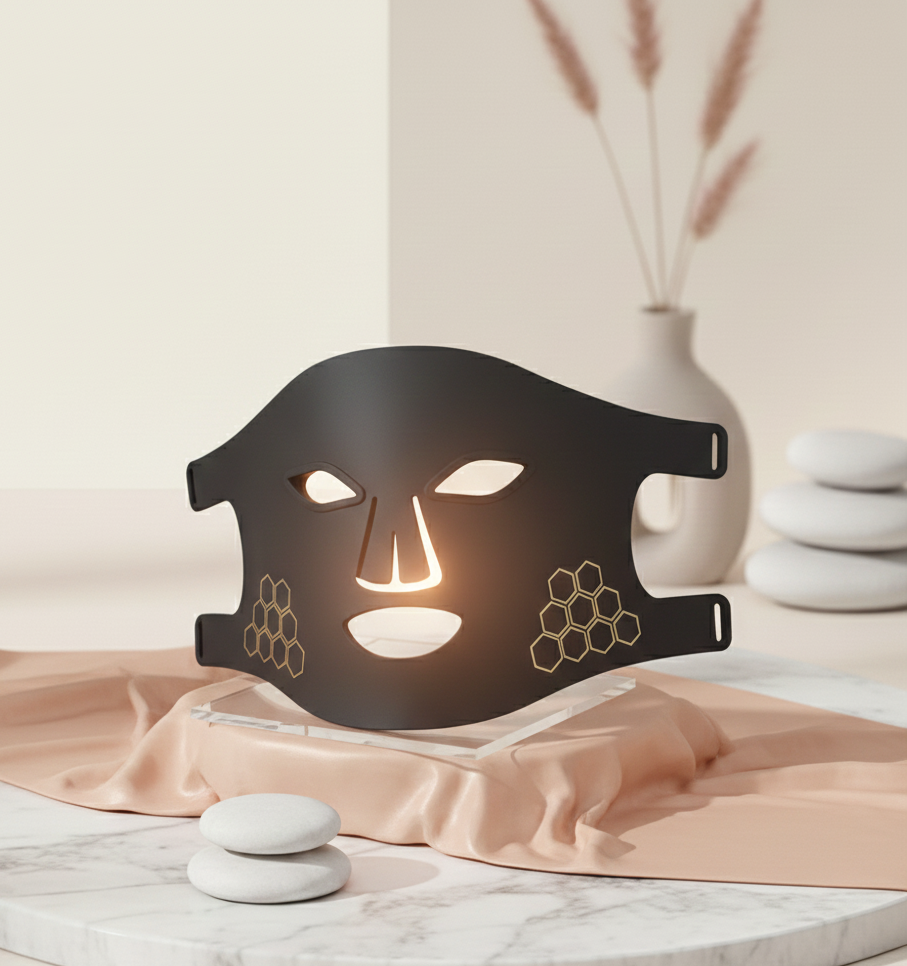 ELBO BEAUTY™ Professional Photon LED-Maske – 4-in-1 Skin Rejuvenation System für Gesicht & Hals