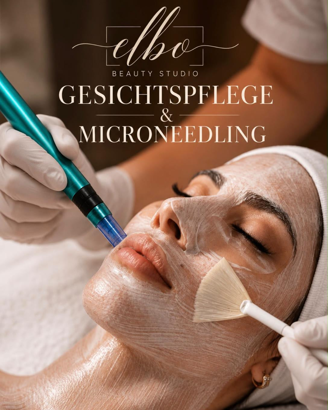 Gesichtspflege und Microneedling