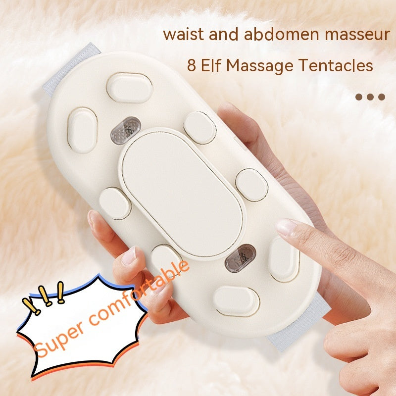 ELBO BEAUTY™ ReliefBelt – Intelligenter Bauch- & Rückenmassager mit Rotlicht-Wärme